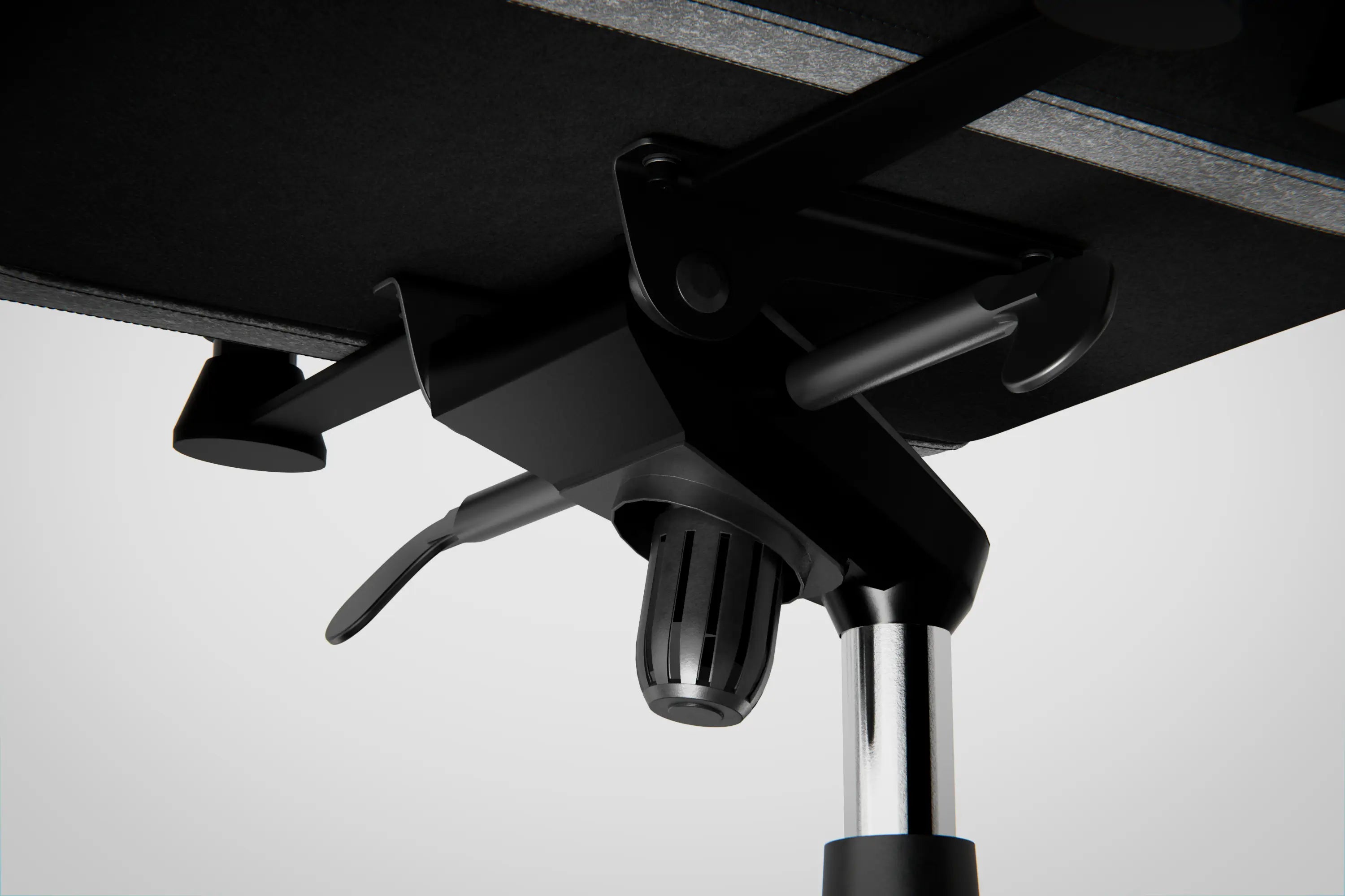 Bottom design of the office gaming chair with tilt mechanism