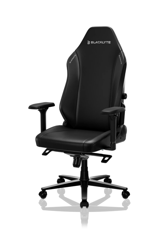 Blacklyte Athena Pro black leatherette gaming chair