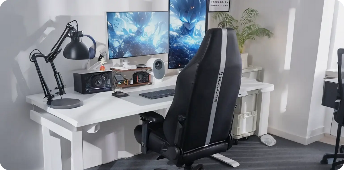 Blacklyte Athena Pro gaming chair designed for gaming setup
