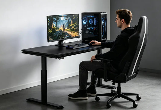 Blacklyte adjustable gaming chair for gaming setup
