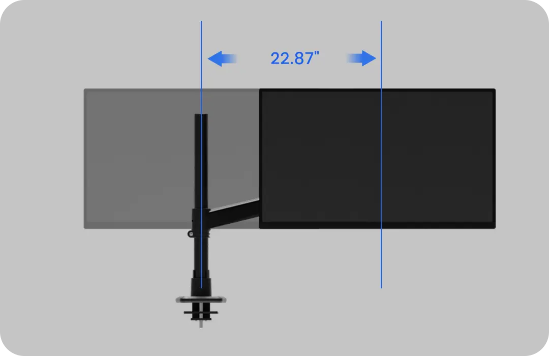 <p>Full range motion</p>