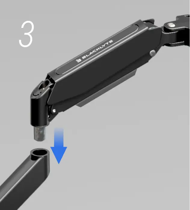 Pre-installed arm