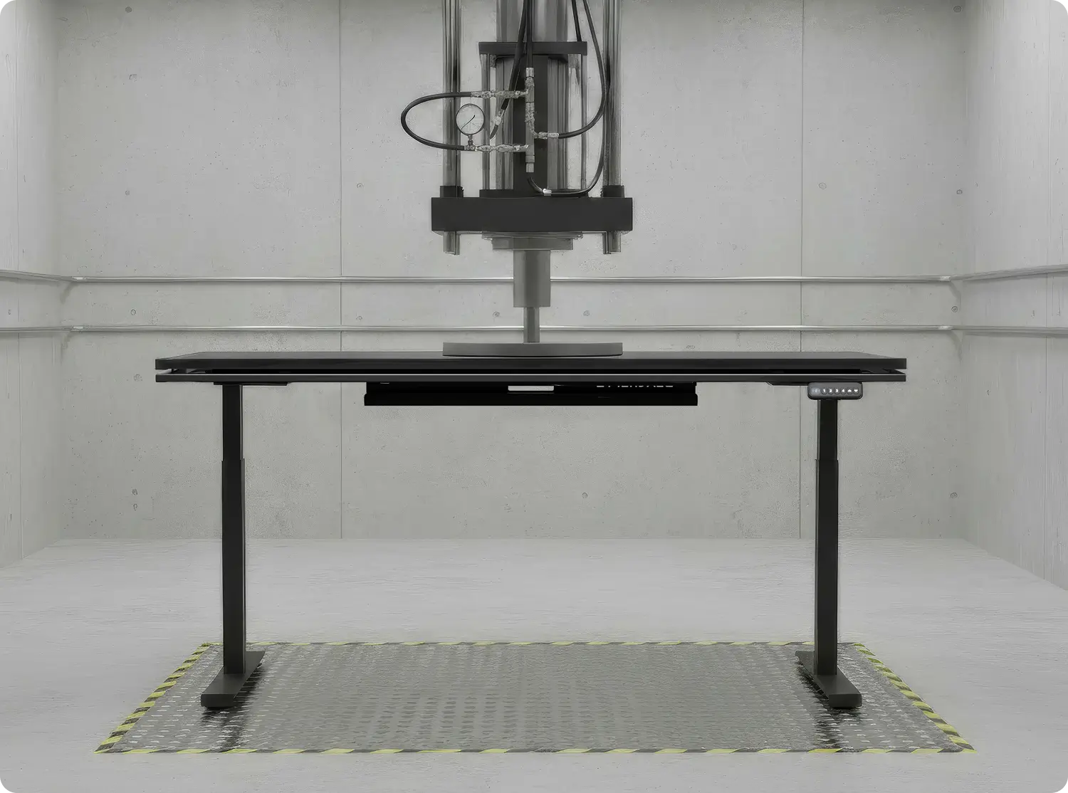 Blacklyte Atlas Lite standing desk under test