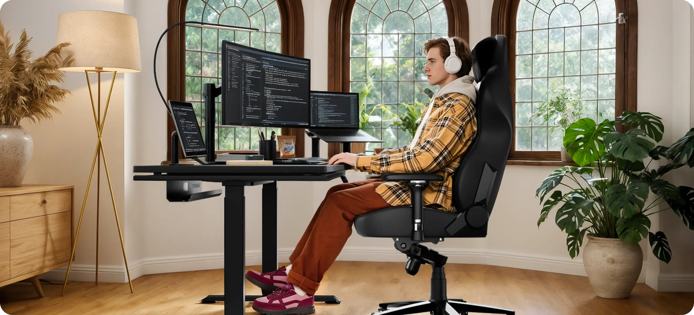 Blacklyte Kranken Pro gaming chair for small spaces and short persons