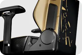 Side View of Rainbow Six 10th Anniversary Gaming Chair