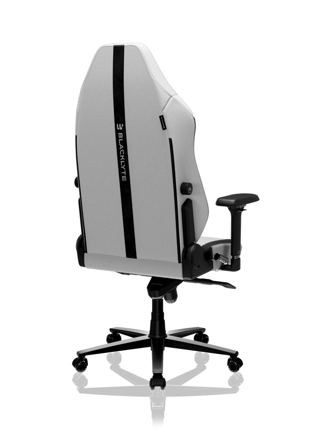 Blacklyte Athena Pro grey fabric gaming chair