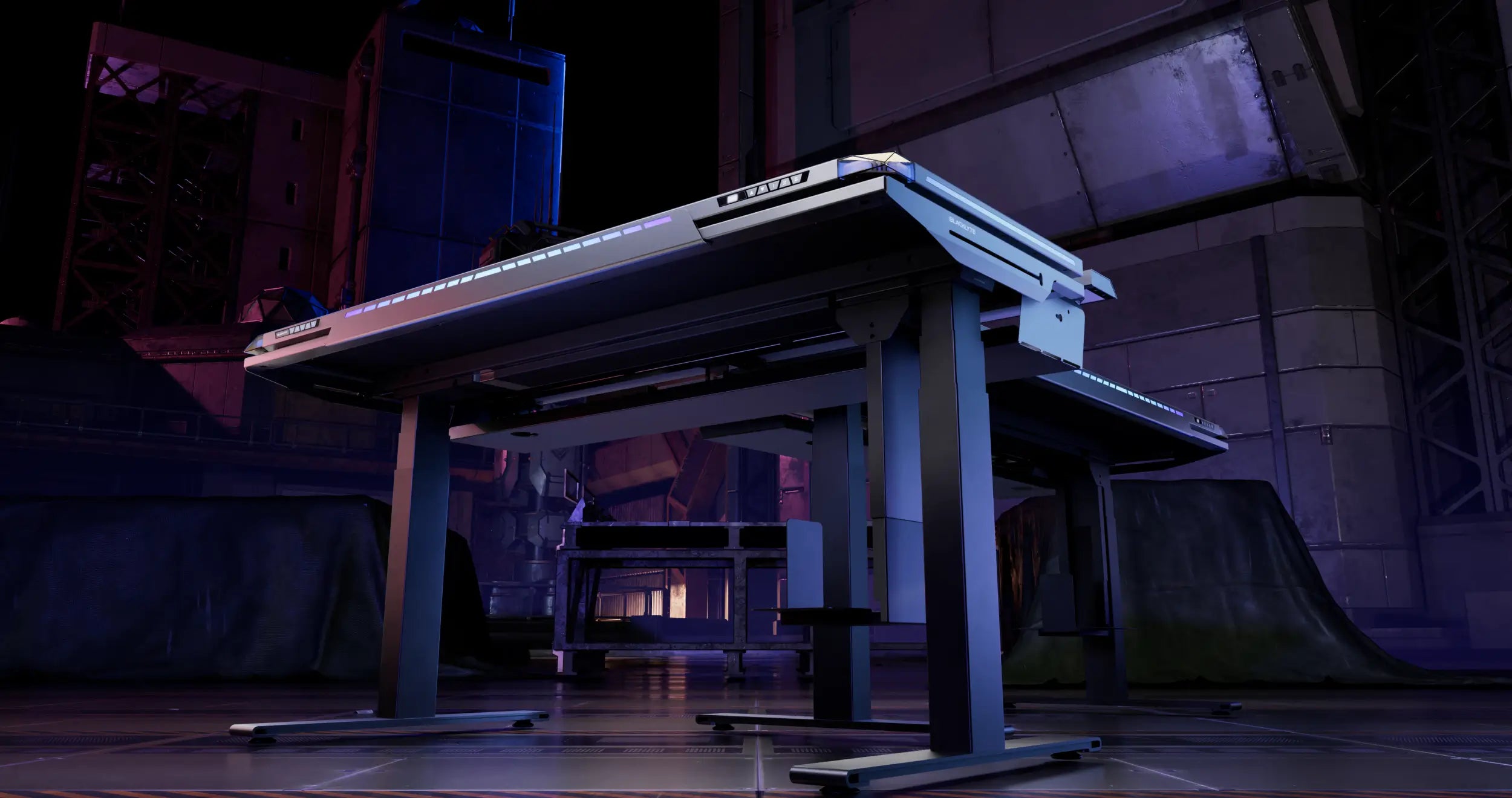 Blacklyte Atlas Gaming Desk