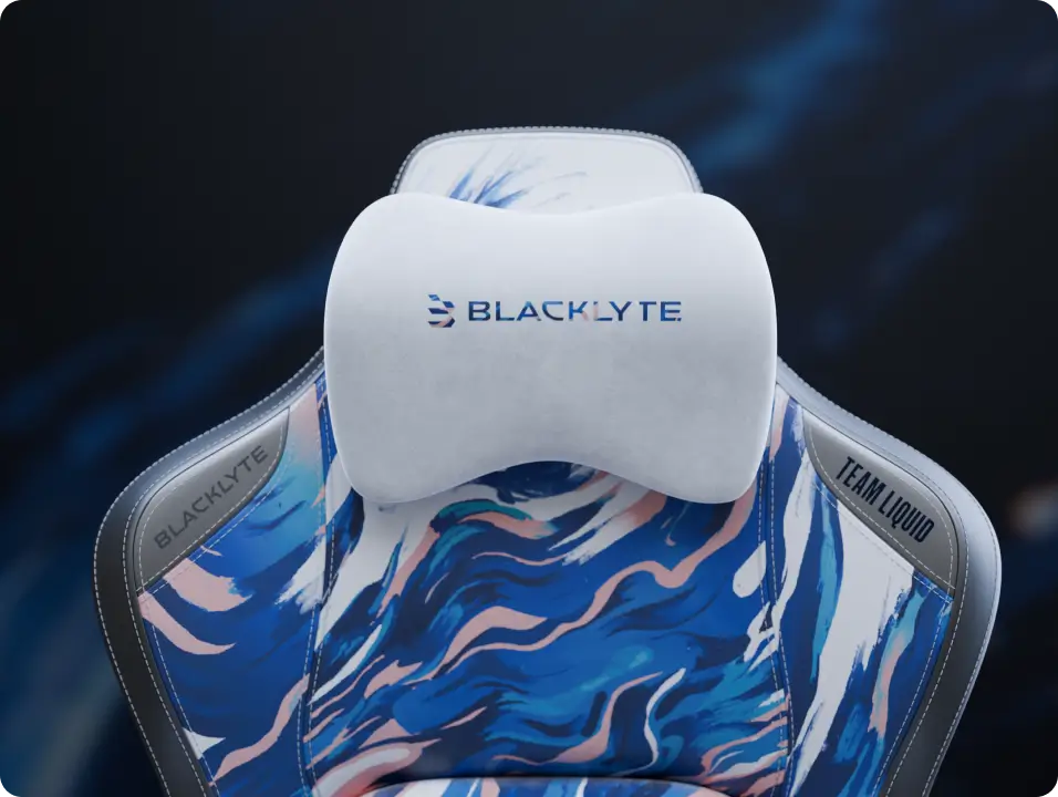 Blacklyte Kraken Pro Team Liquid Edition with Magnetic Curved Head Pillow