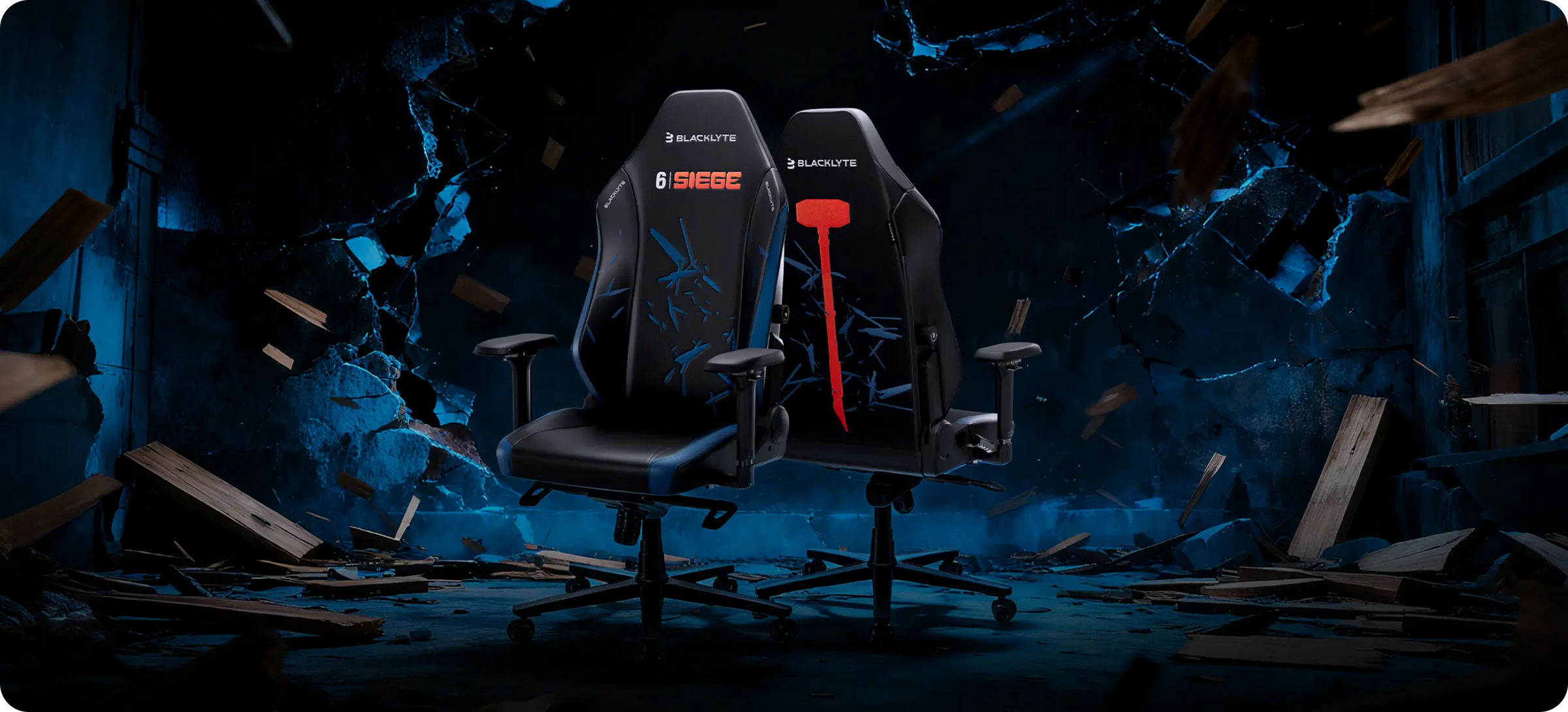 Blacklyte Rainbow Six Edition Athena Pro Gaming Chair