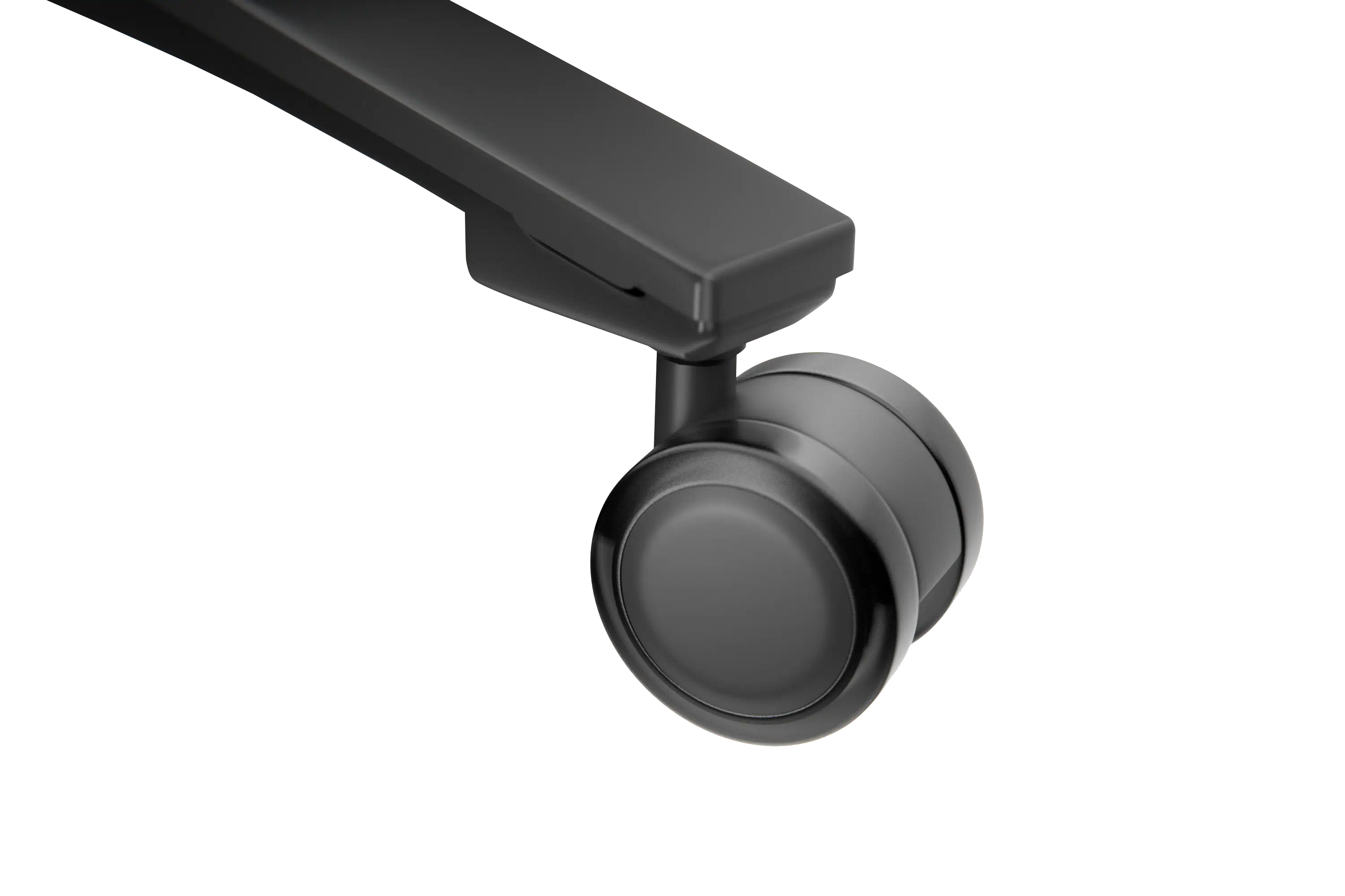 Close-up of Blacklyte Kraken Gaming Chair Wheels