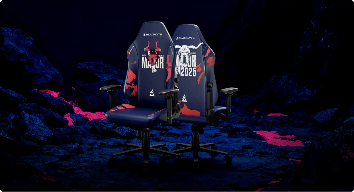 Austin Major Edition chair with bold esports styling and premium finish