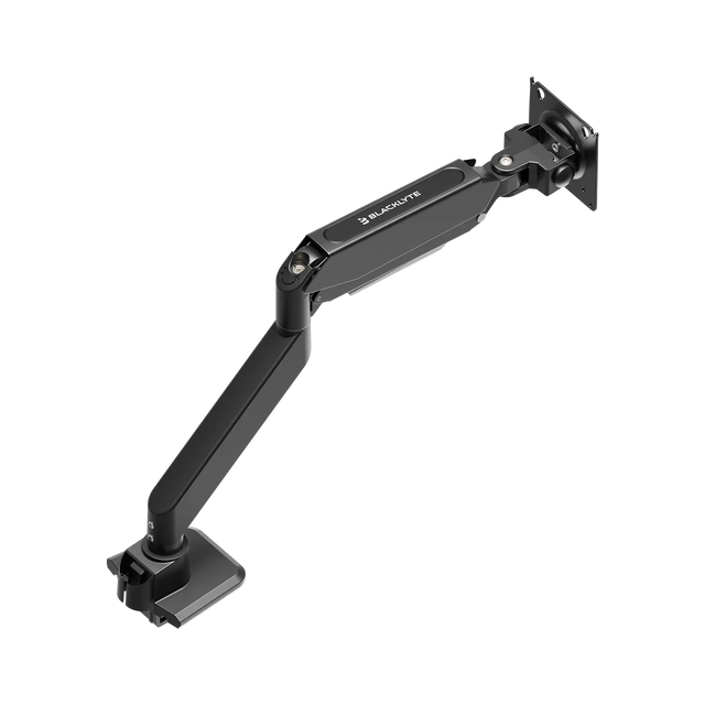 Blacklyte single black monitor arm