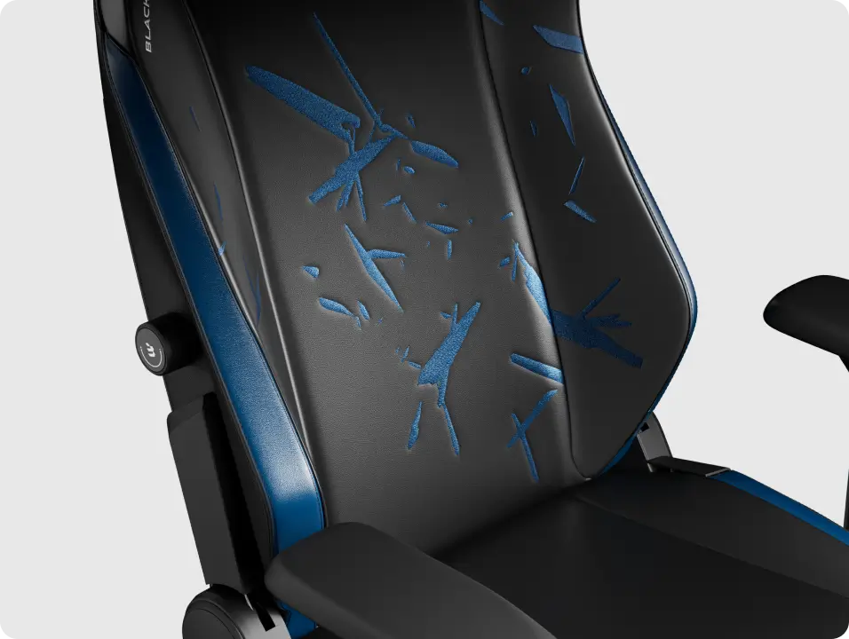 High-performance R6 Siege Edition chair with breathable material and lumbar support