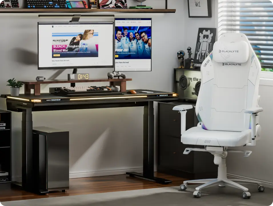 Adjustable Liquid gaming chair with lumbar support for gamers