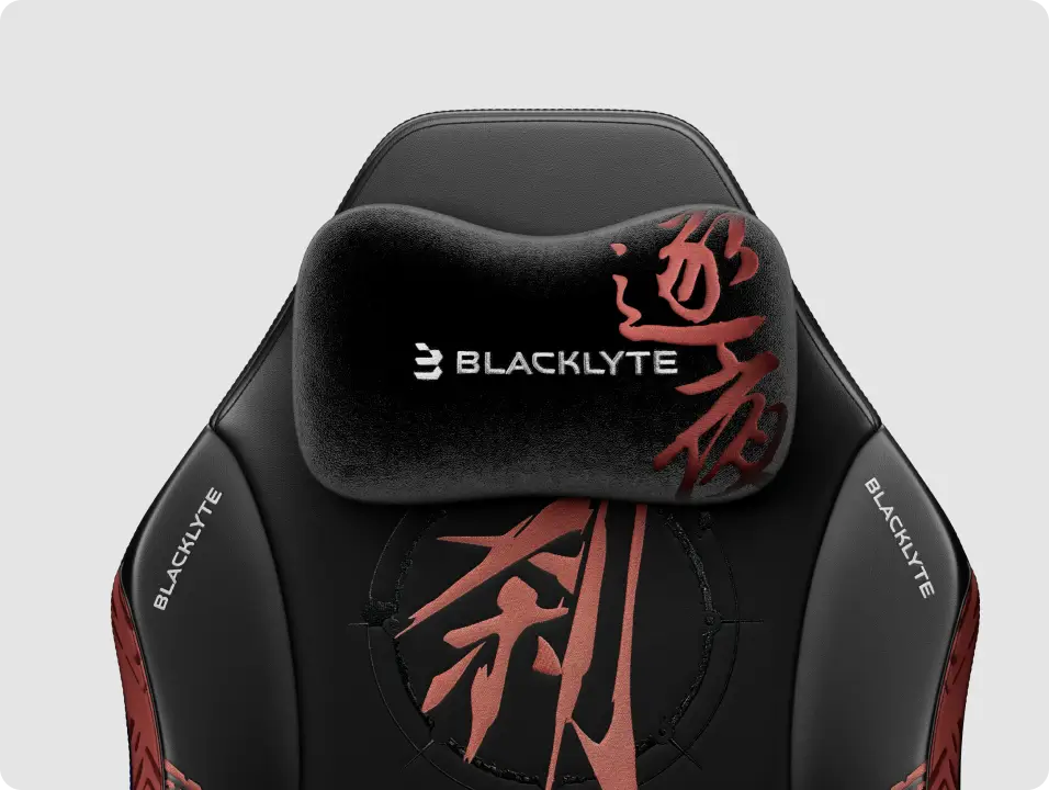 Wuchang Fallen Feathers gaming chair with a magnetic headrest pillow